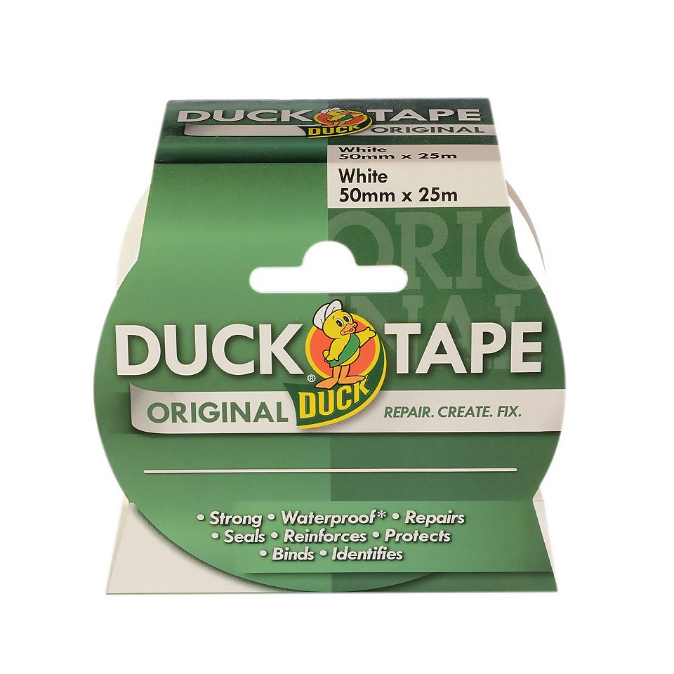 Duck Original Tape White 50mm x 25m
