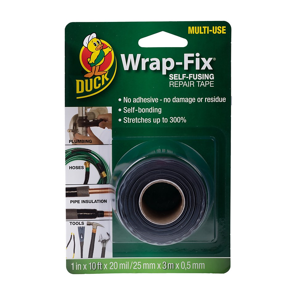 Duck Wrap-fix Self Fusing Repair Tape 25mm x 3m