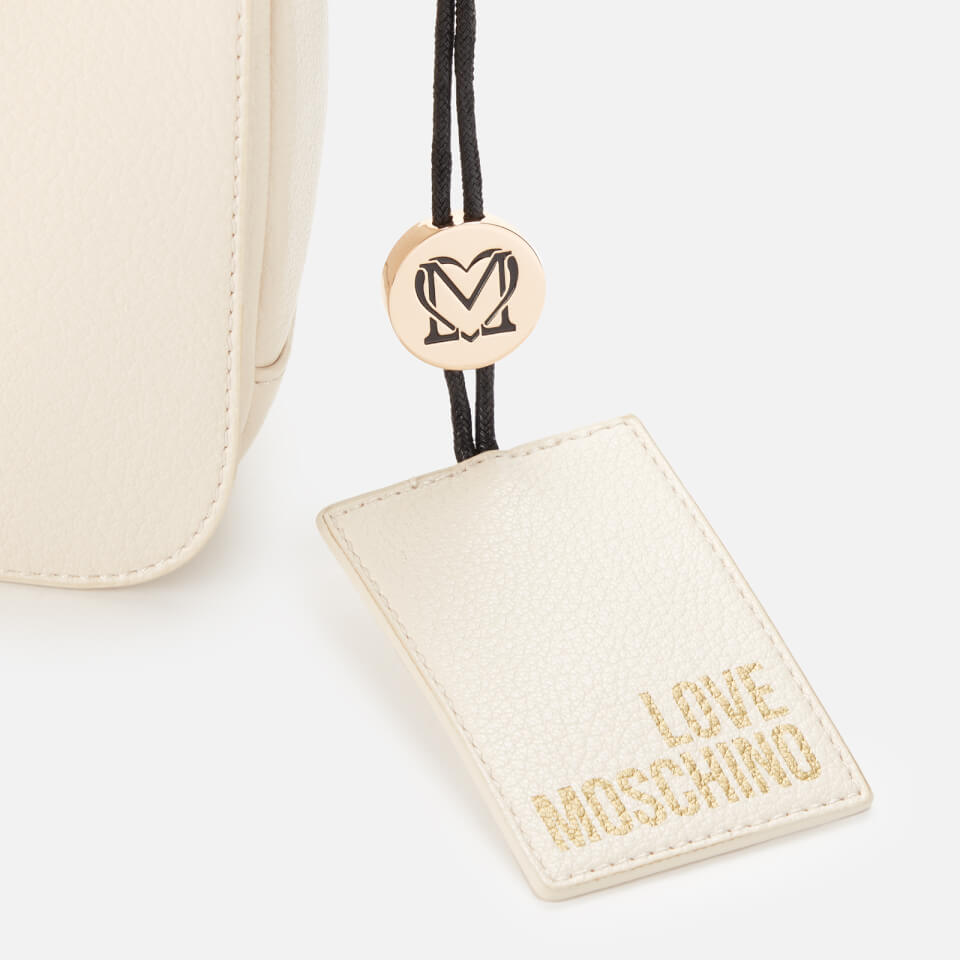 Love Moschino Women's Sporty Love Shoulder Bag - Cream