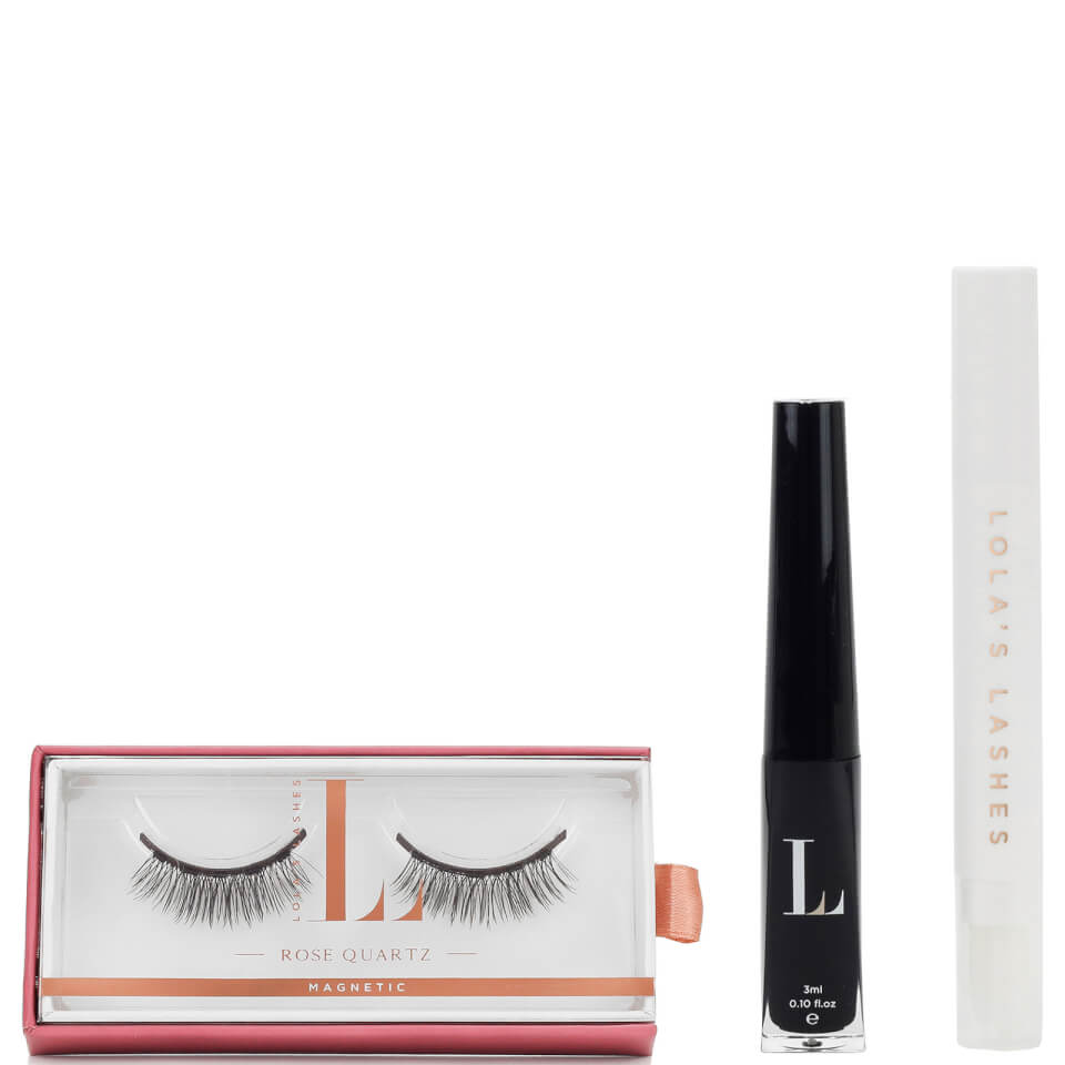 Lola's Lashes Rose Quartz Hybrid Eyelash Kit