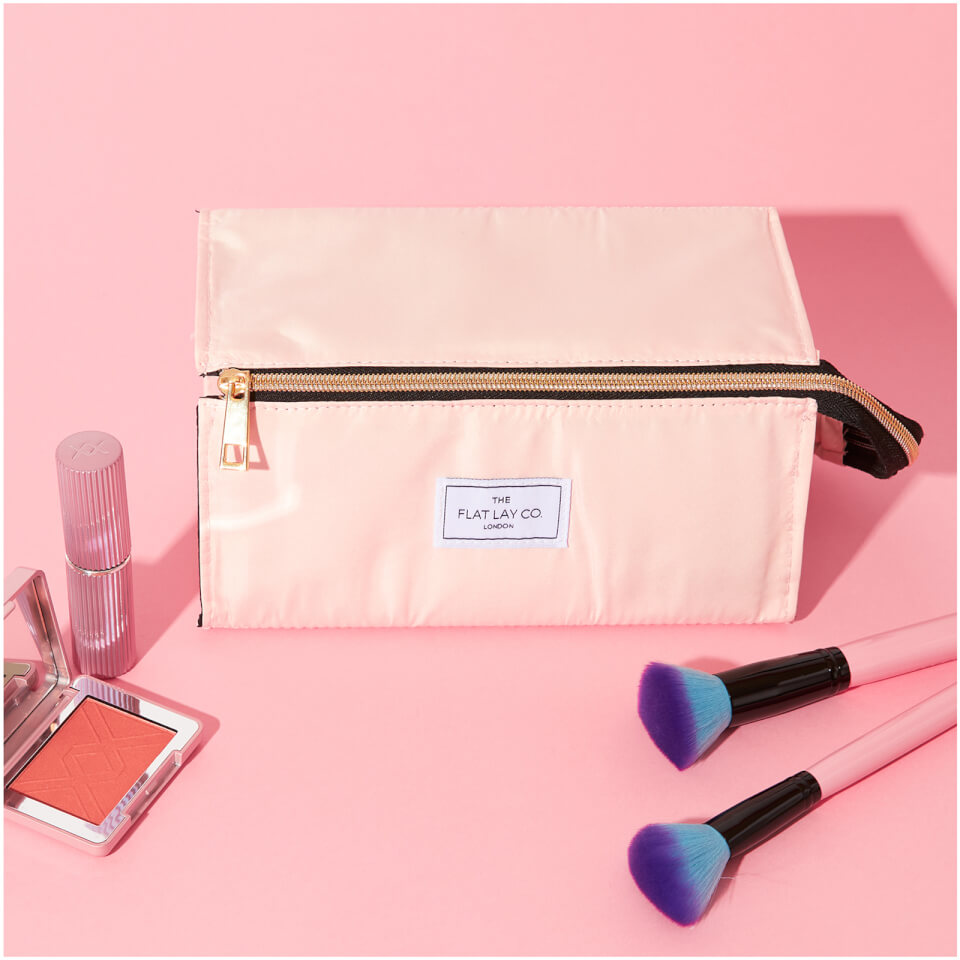 The Flat Lay Co. Open Flat Box Bag - Blush Pink