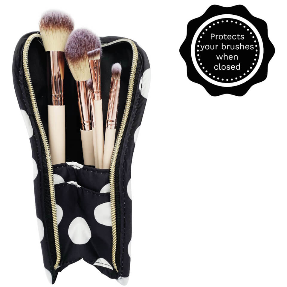 The Flat Lay Co. Standing Brush Case - Double Spots