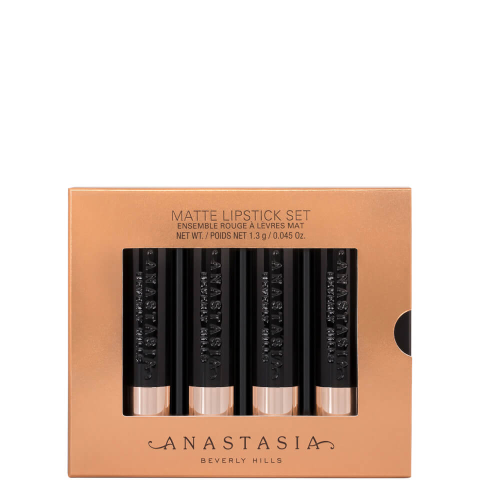 Anastasia Beverly Hills Mini Matte Lipstick 4 Piece Set - Nudes