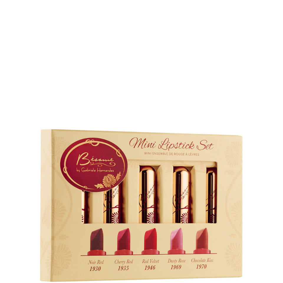 Bésame Cosmetics Mini Lipstick Set