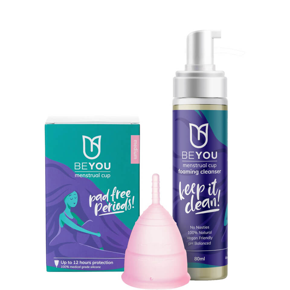BeYou Menstrual Cup and Foaming Cleanser Duo
