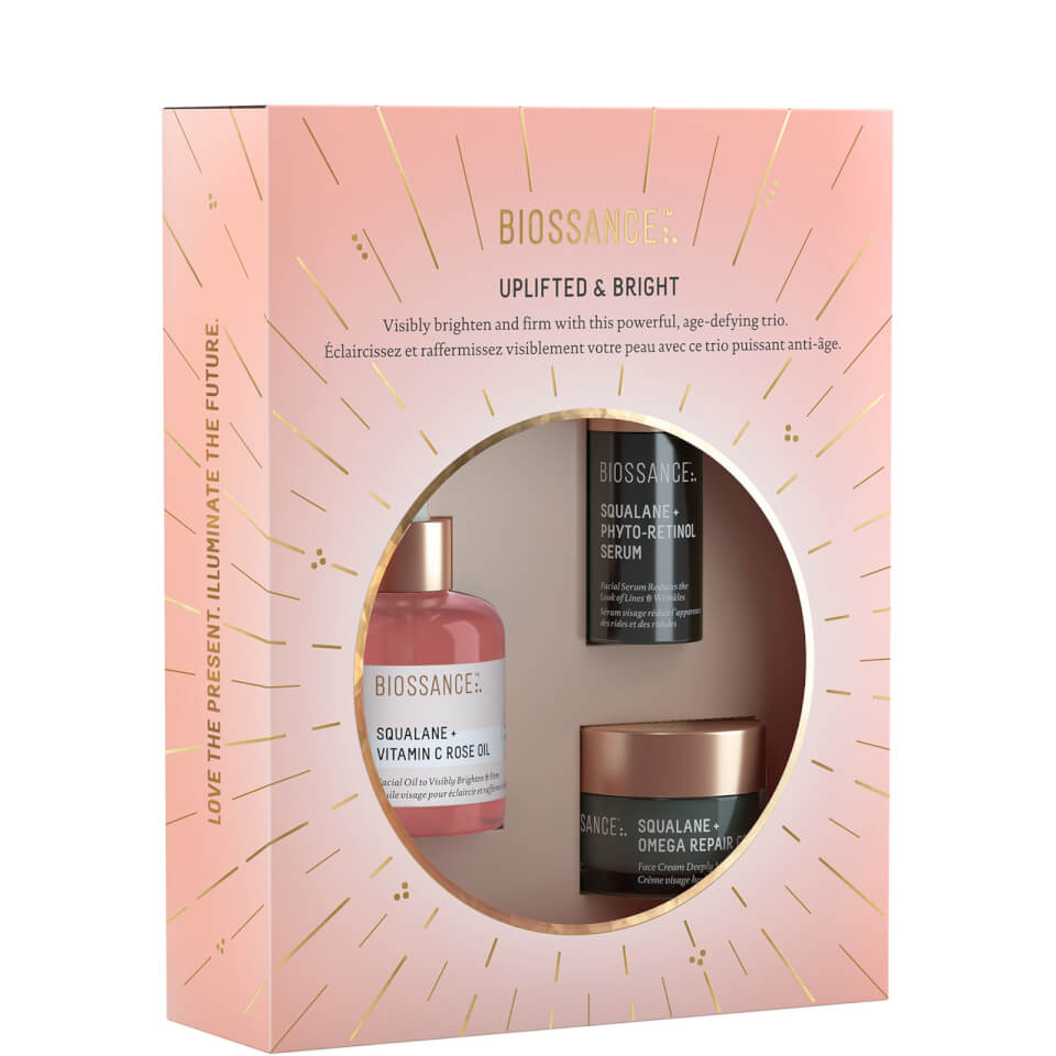 Biossance Uplifted and Bright Kit