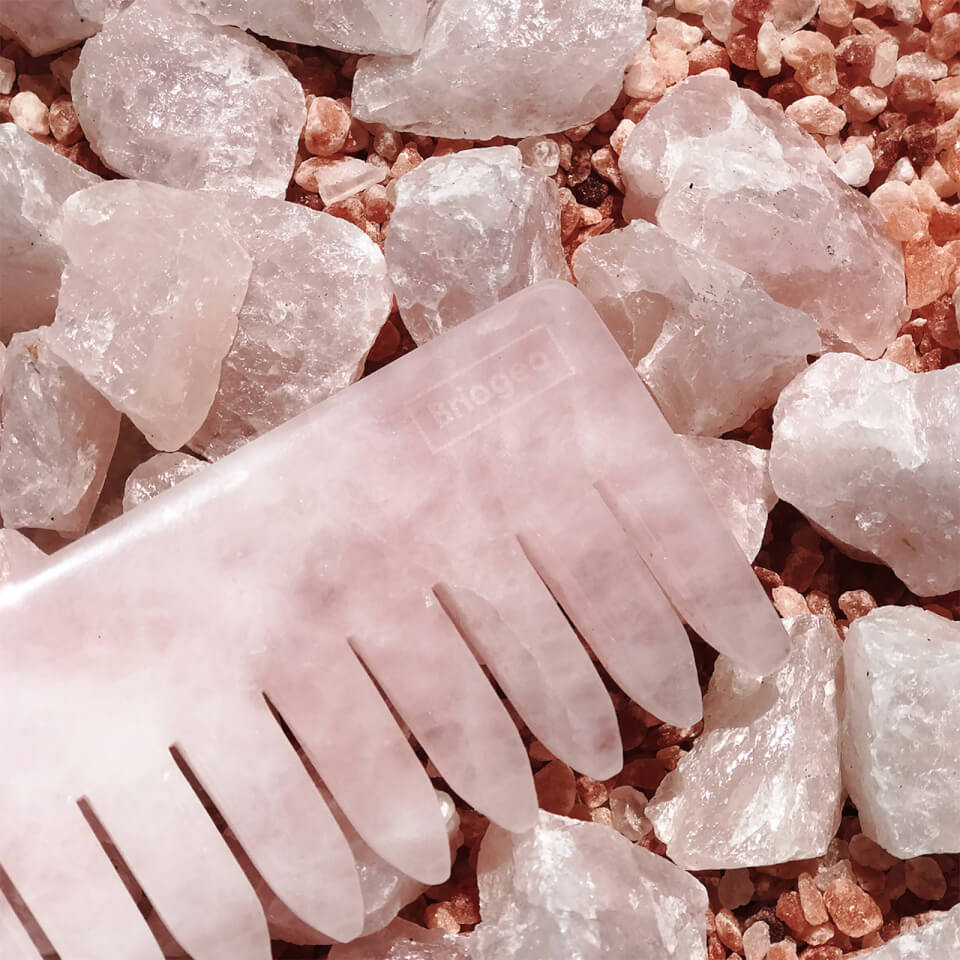 Briogeo Rose Quartz Crystal Energy Comb