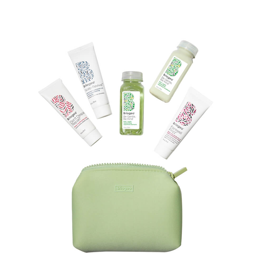 Briogeo Besties Apple, Matcha + Kale Clean Hair Discovery Kit
