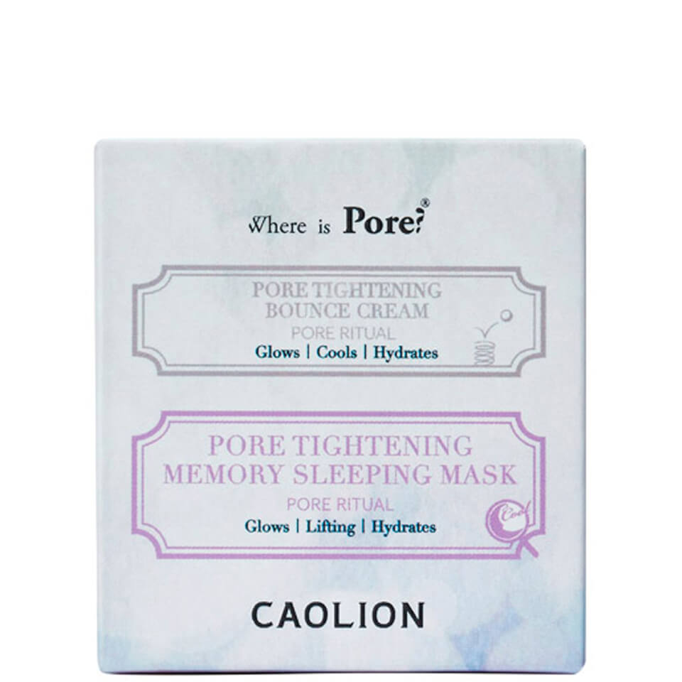 Caolion Pore Tightening Day & Night Glow Duo