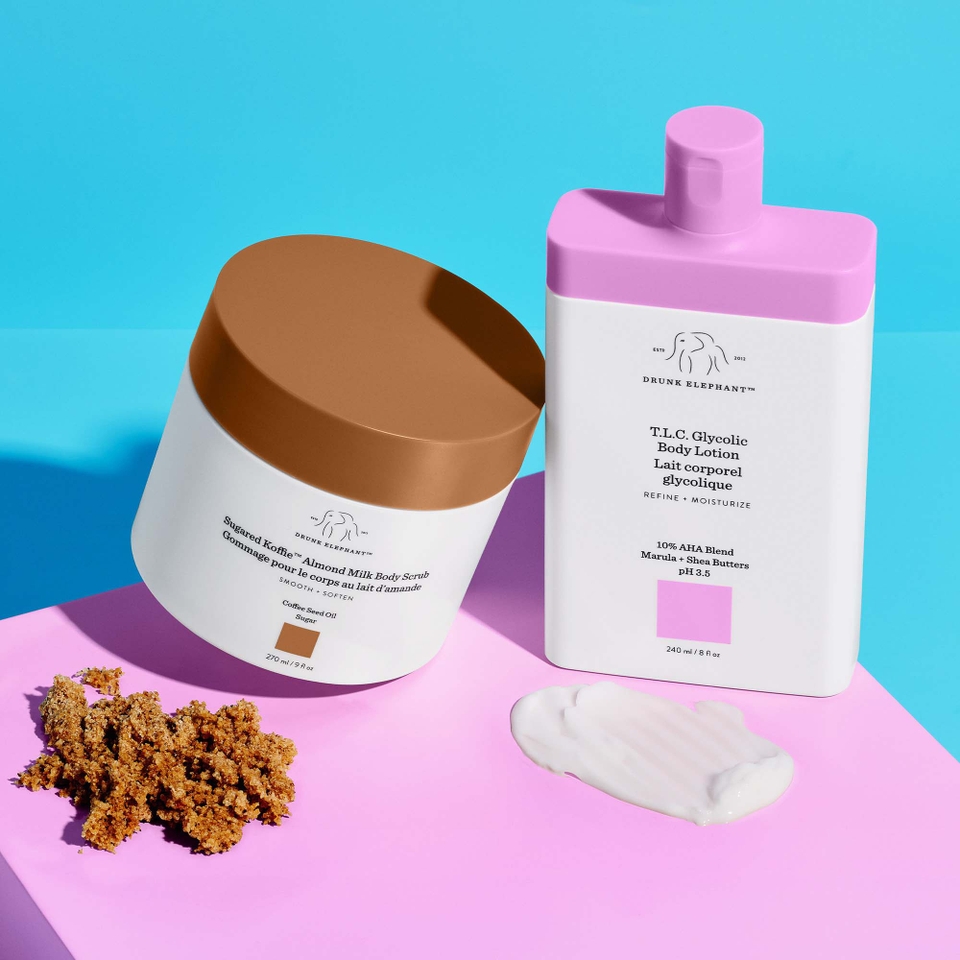 Drunk Elephant Sugared Koffie Almond Milk Scrub | Cult Beauty
