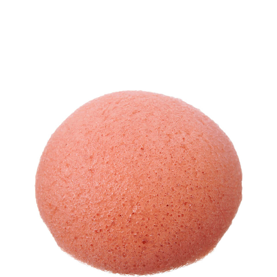The Konjac Sponge Company Pure Konjac Puff sponge with French Pink Clay