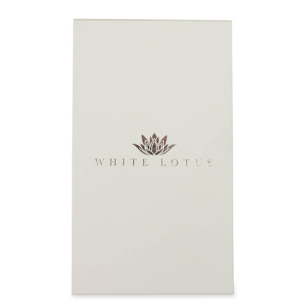 White Lotus A Grade Rose Quartz Facial Roller (Double)