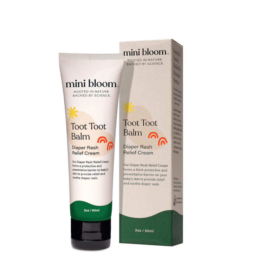 Mini Bloom Toot Toot Balm Diaper Rash Relief Cream
