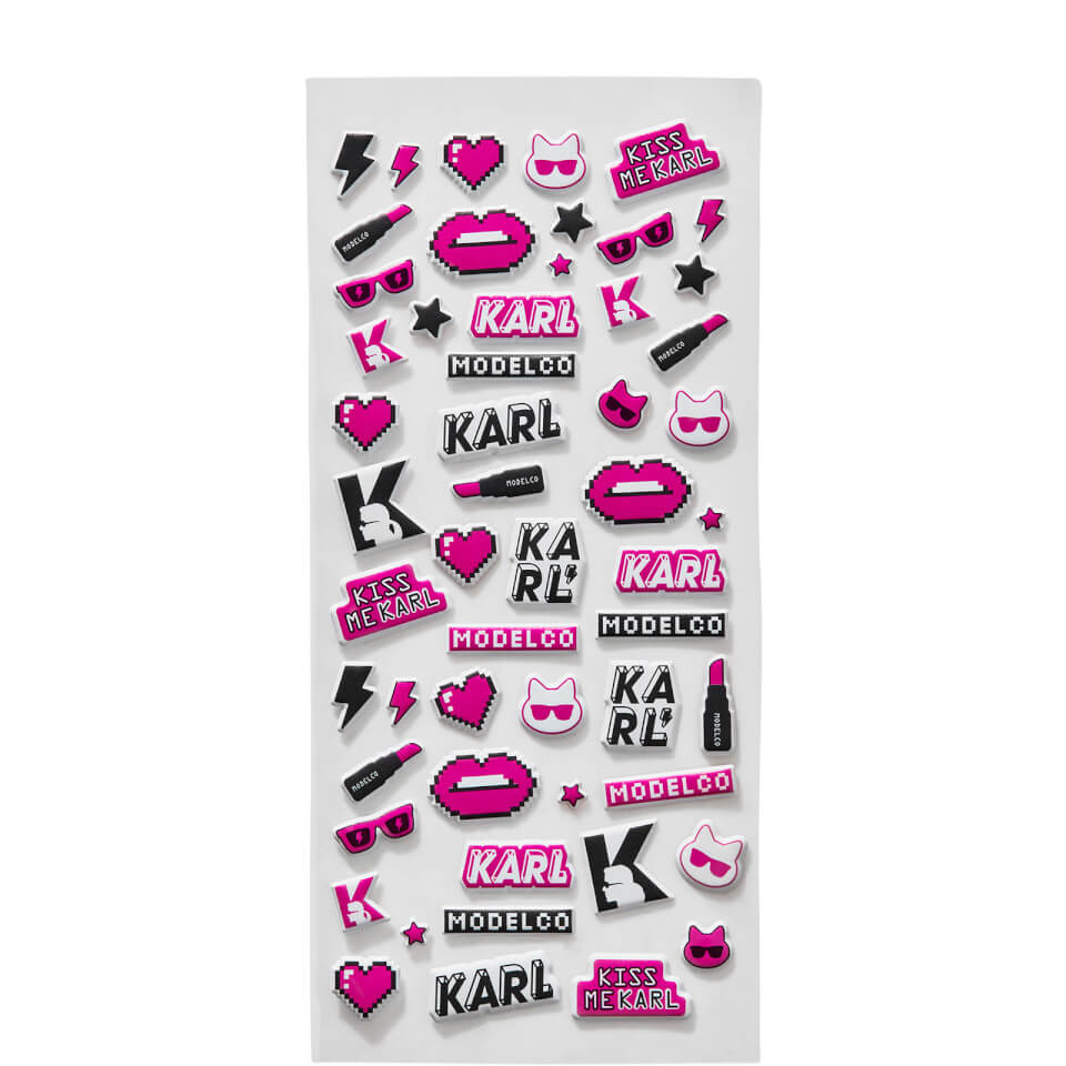 KARL LAGERFELD + MODELCO Limited Edition Puffer Stickers