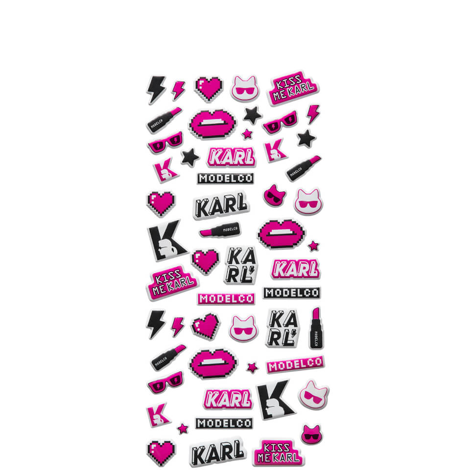 KARL LAGERFELD + MODELCO Limited Edition Puffer Stickers