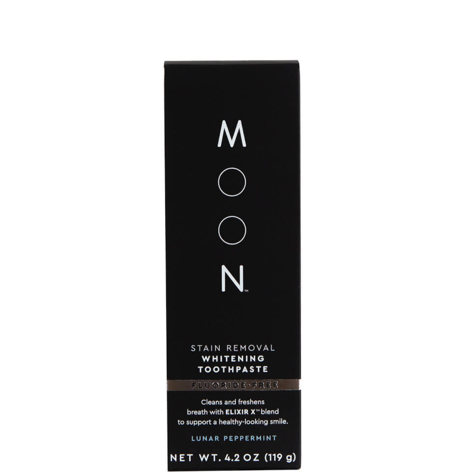Moon Oral Care Stain Removal Whitening Toothpaste Fluoride-Free