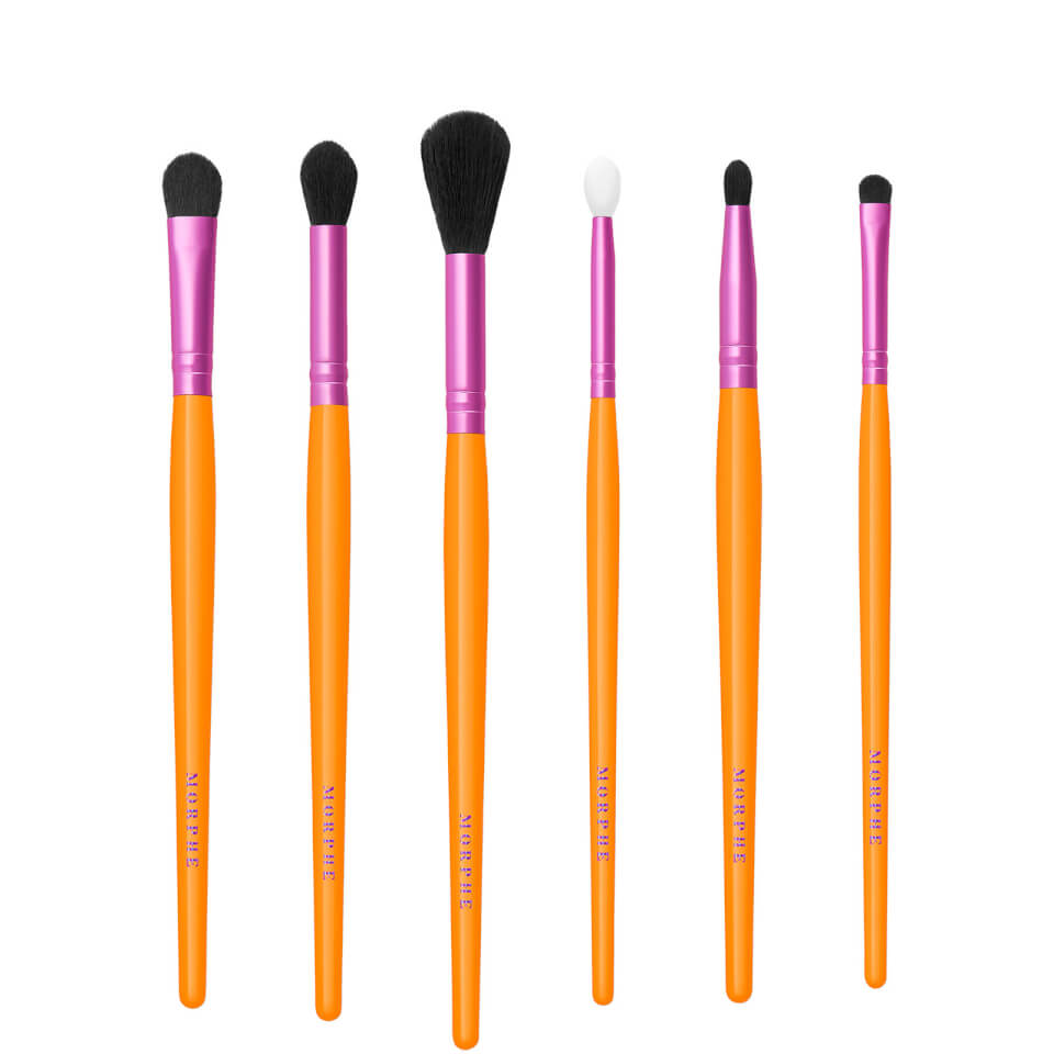 Morphe VIP Sweep By Saweetie 6-Piece Brush Collection + Belt Bag