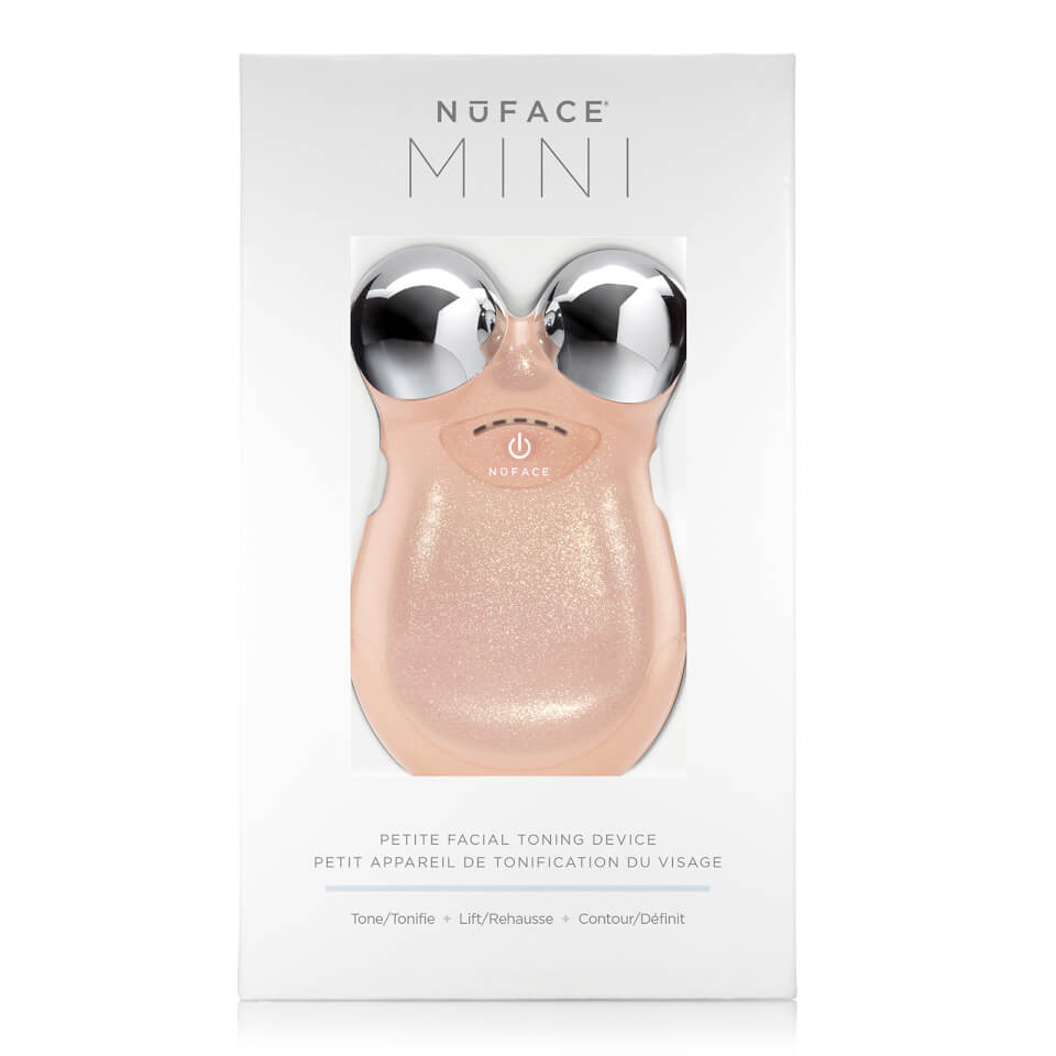 NuFACE Mini Facial Toning Device - Champagne Shimmer