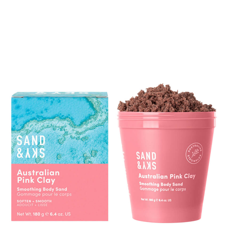 Sand & Sky Australian Pink Clay Smoothing Body Sand