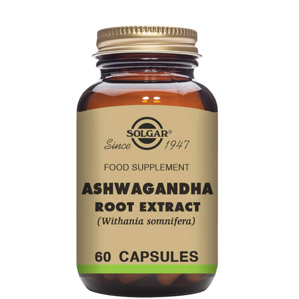 Solgar Ashwagandha Root Extract Vegetable Capsules