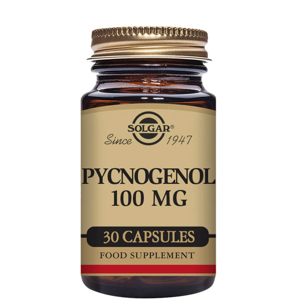Solgar Pycnogenol 100mg Vegetable Capsules