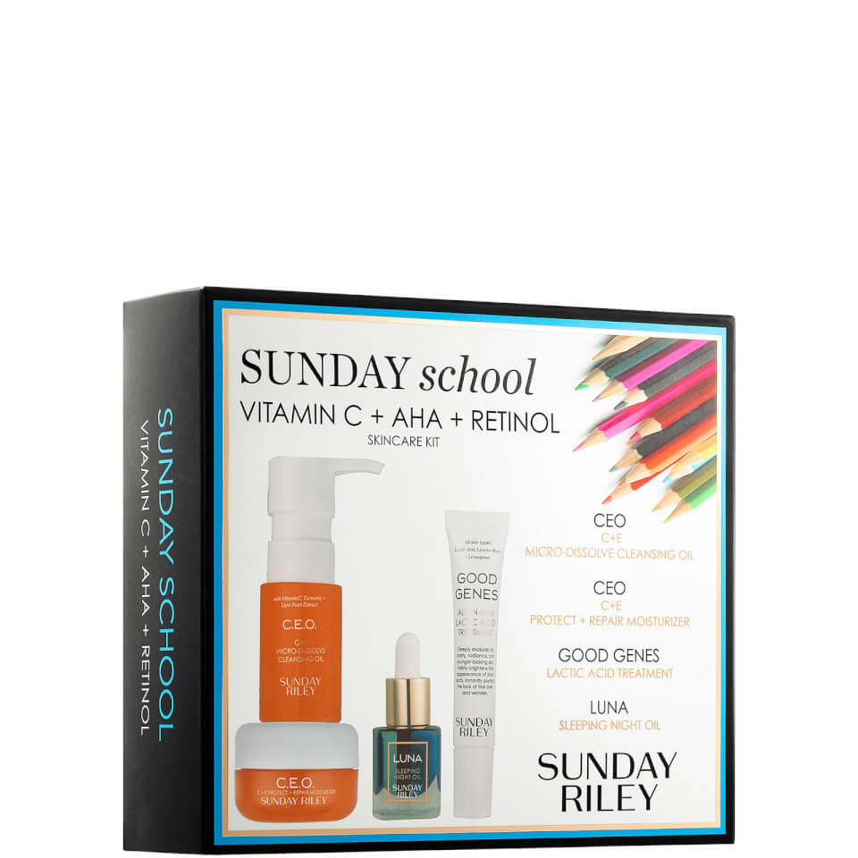 Sunday Riley Sunday School Skincare Set