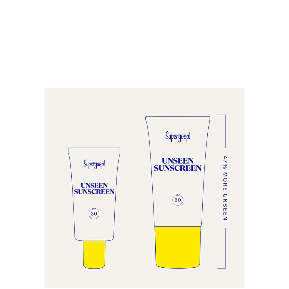 Supergoop! Supersize Unseen Sunscreen SPF30 73.9ml