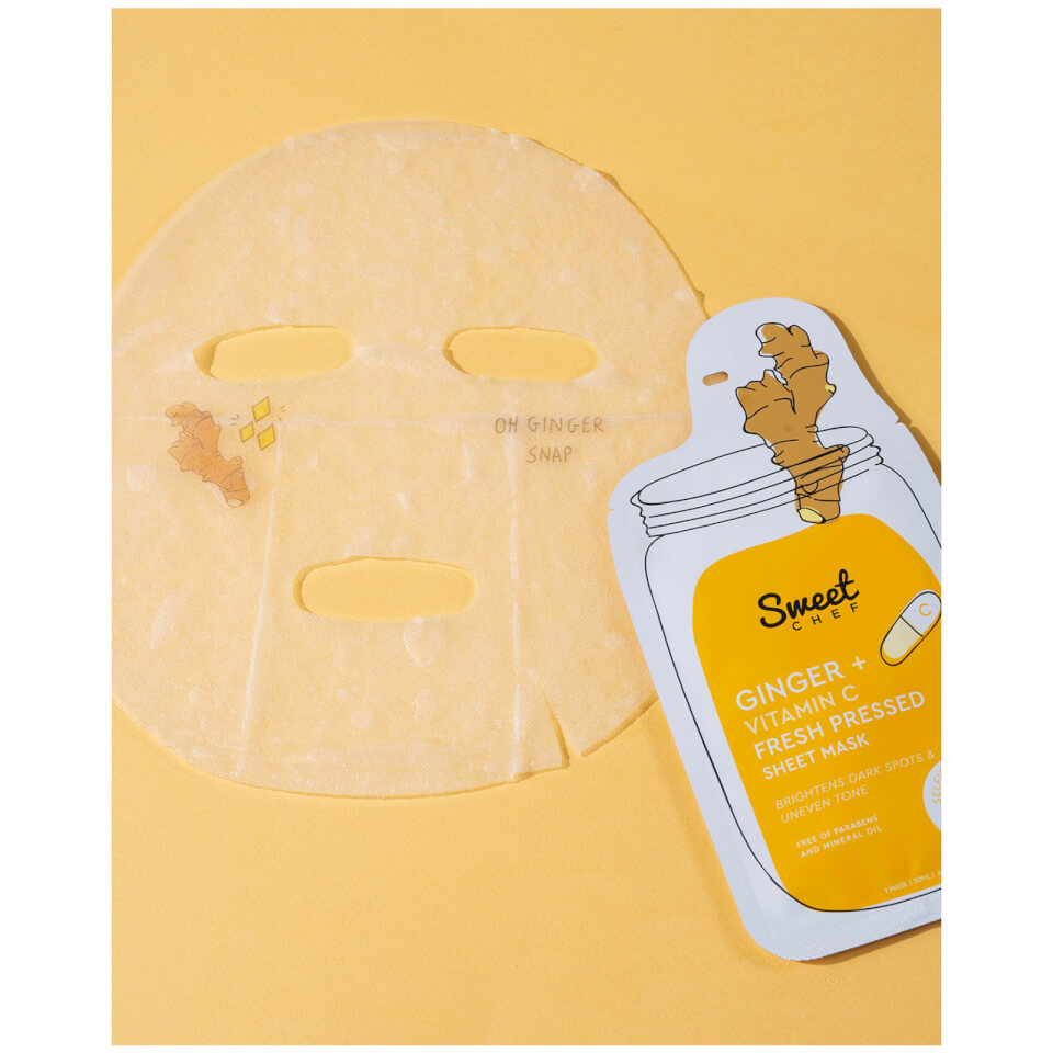 Sweet Chef Ginger + Vitamin C Fresh Pressed Sheet Mask