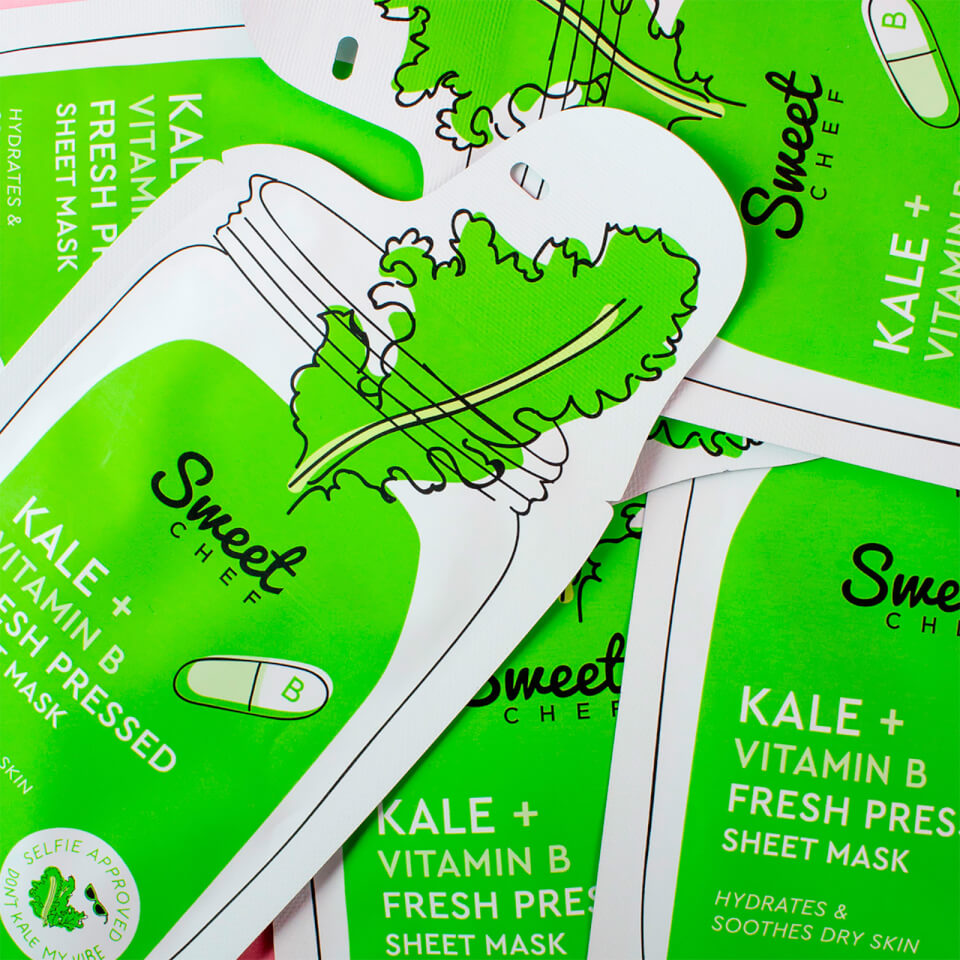 Sweet Chef Kale + Vitamin B Fresh Pressed Sheet Mask