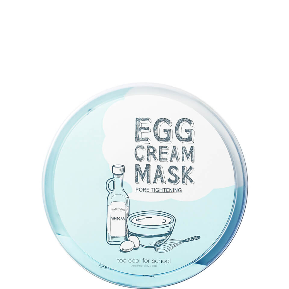 Too Cool For School Egg Cream Mask Pore Tightening Set