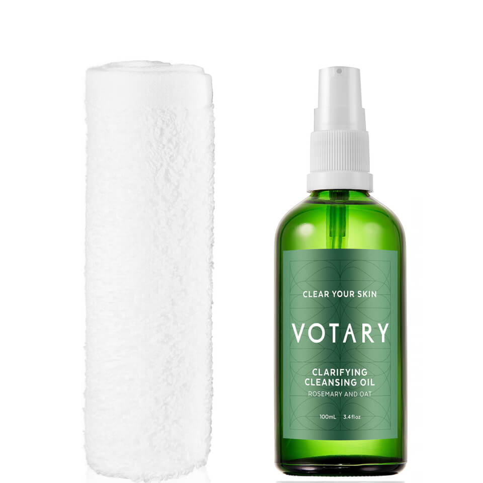 VOTARY Clarifying Cleansing Oil - Rosemary and Oat