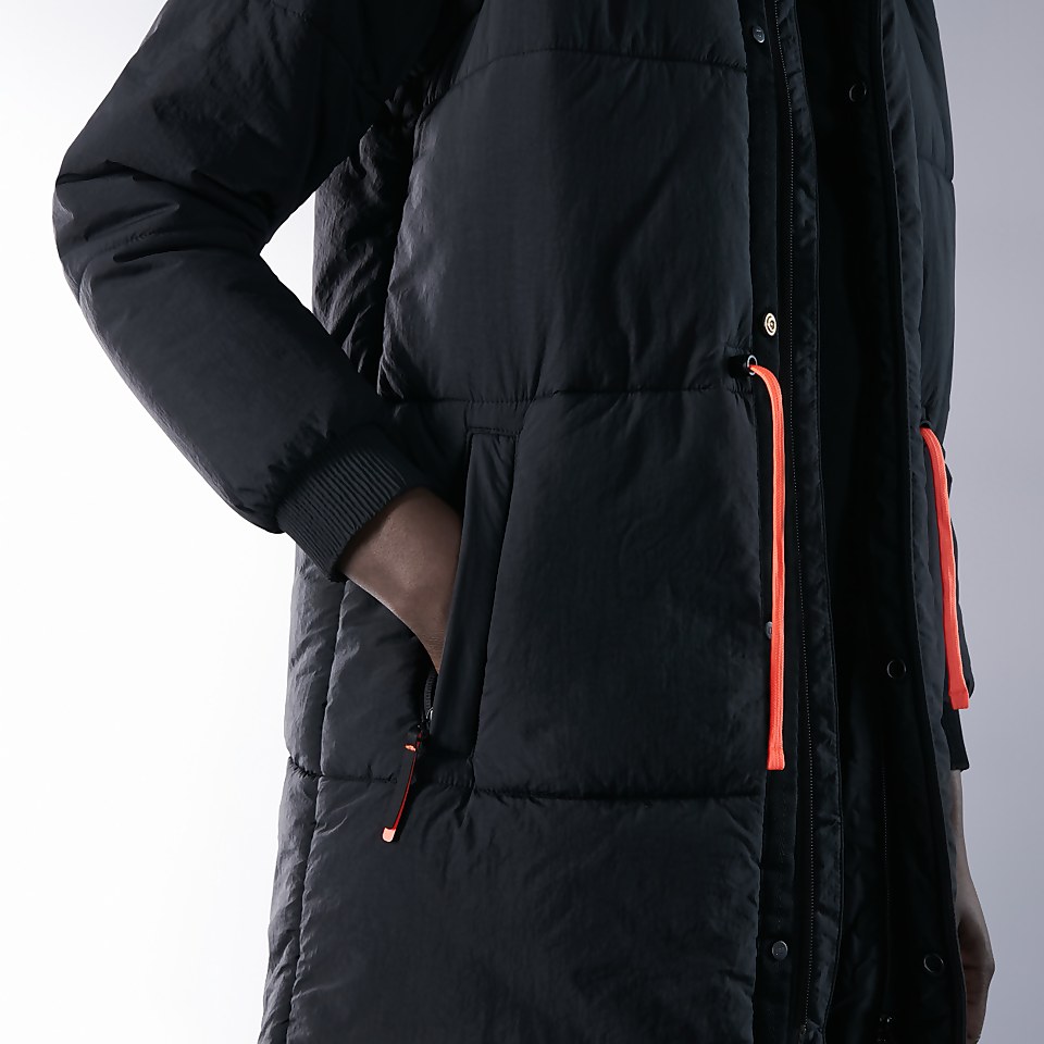 Women's Nelien Long Insulated Jacket - Black