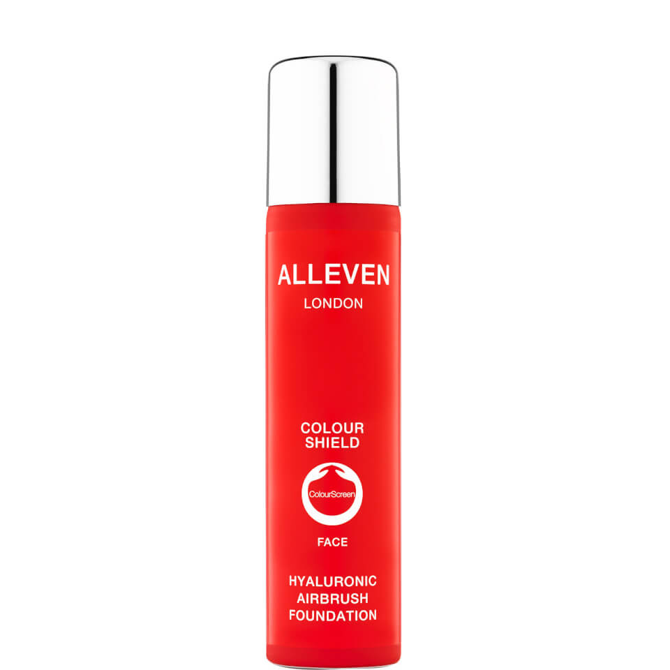 ALLEVEN Colour Shield Face - Hyaluronic Airbrush Foundation Amber
