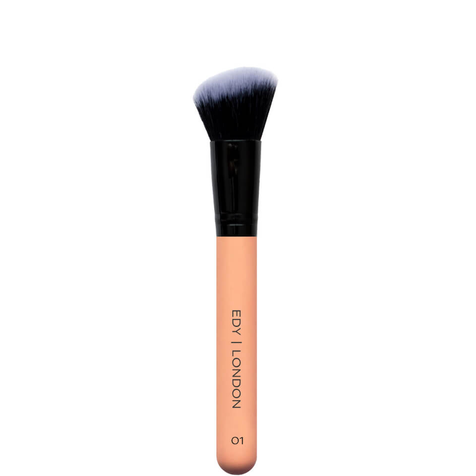 EDY LONDON Angled Contour Face Brush 01 Pale Pink