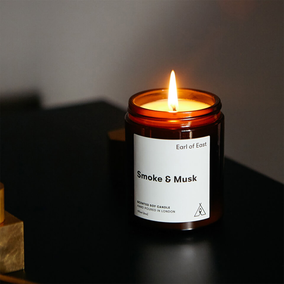 Earl of East Soy Wax Candle-Smoke & Musk