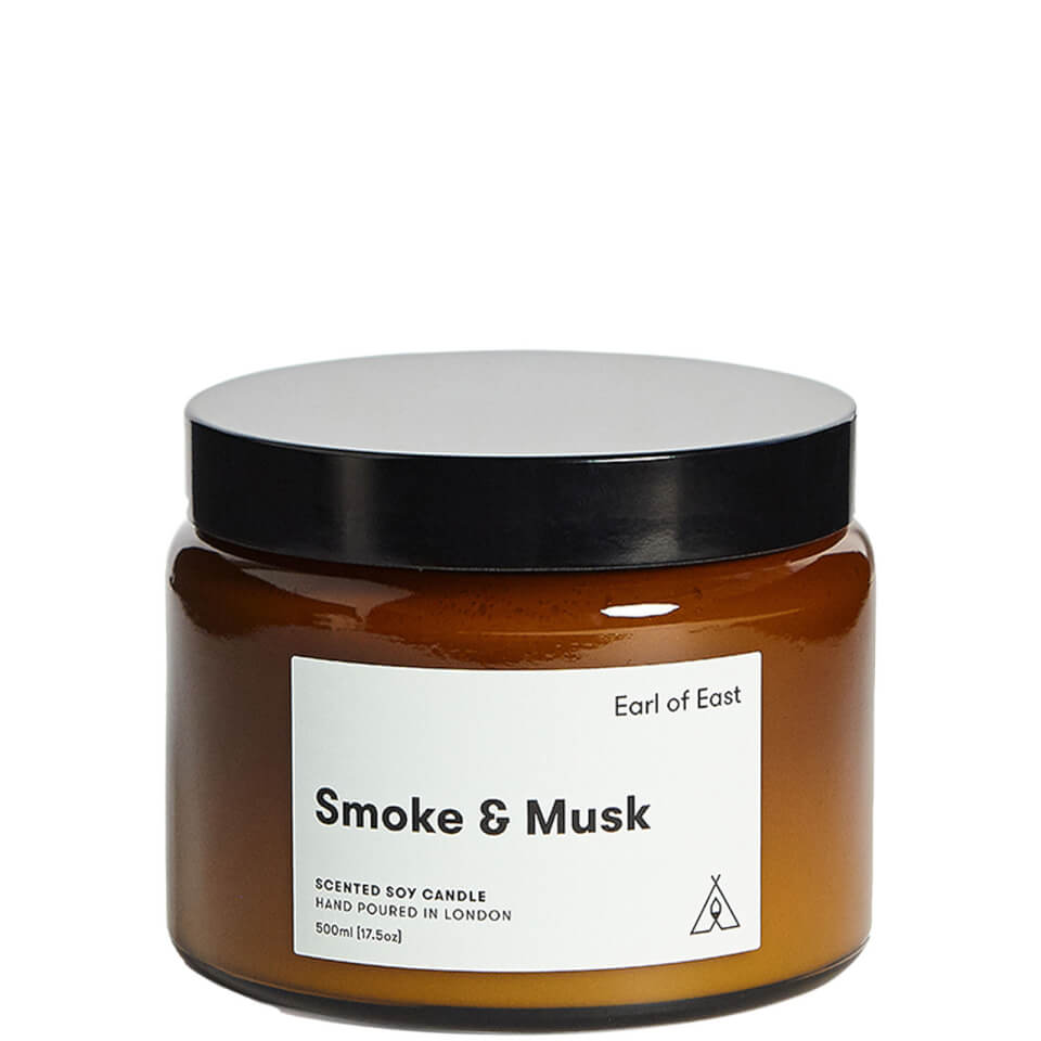 Earl of East Soy Wax Candle-Smoke & Musk 500ml