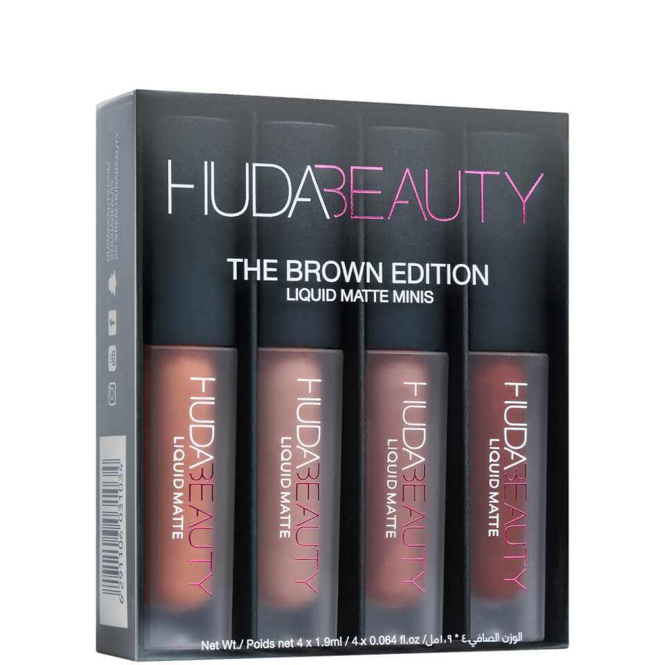 Huda Beauty Liquid Matte Minis The Brown Edition