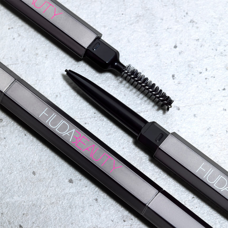 Huda Beauty Bomb Brows Microshade Pencil 7 Black Brown