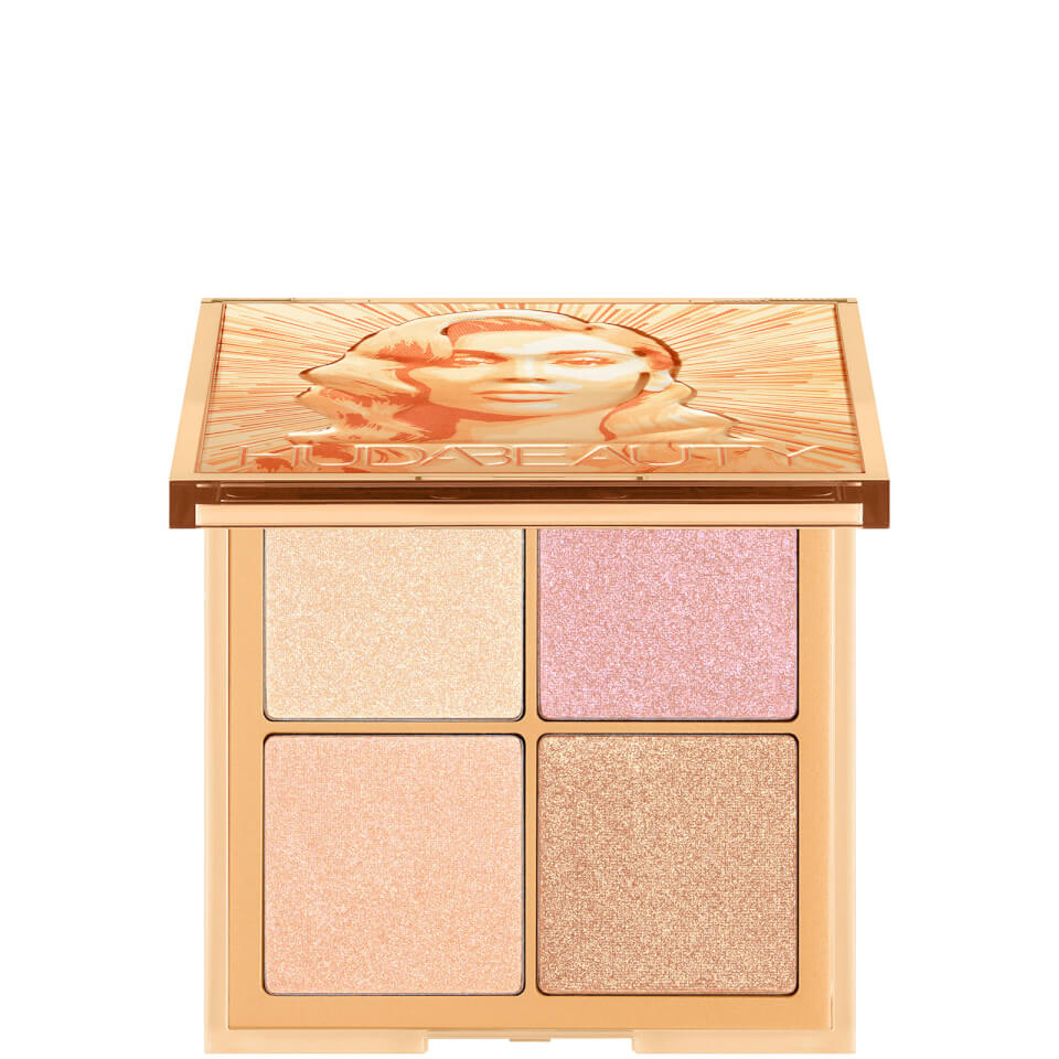 Huda Beauty Glow Obsessions Highlighter Palette Light