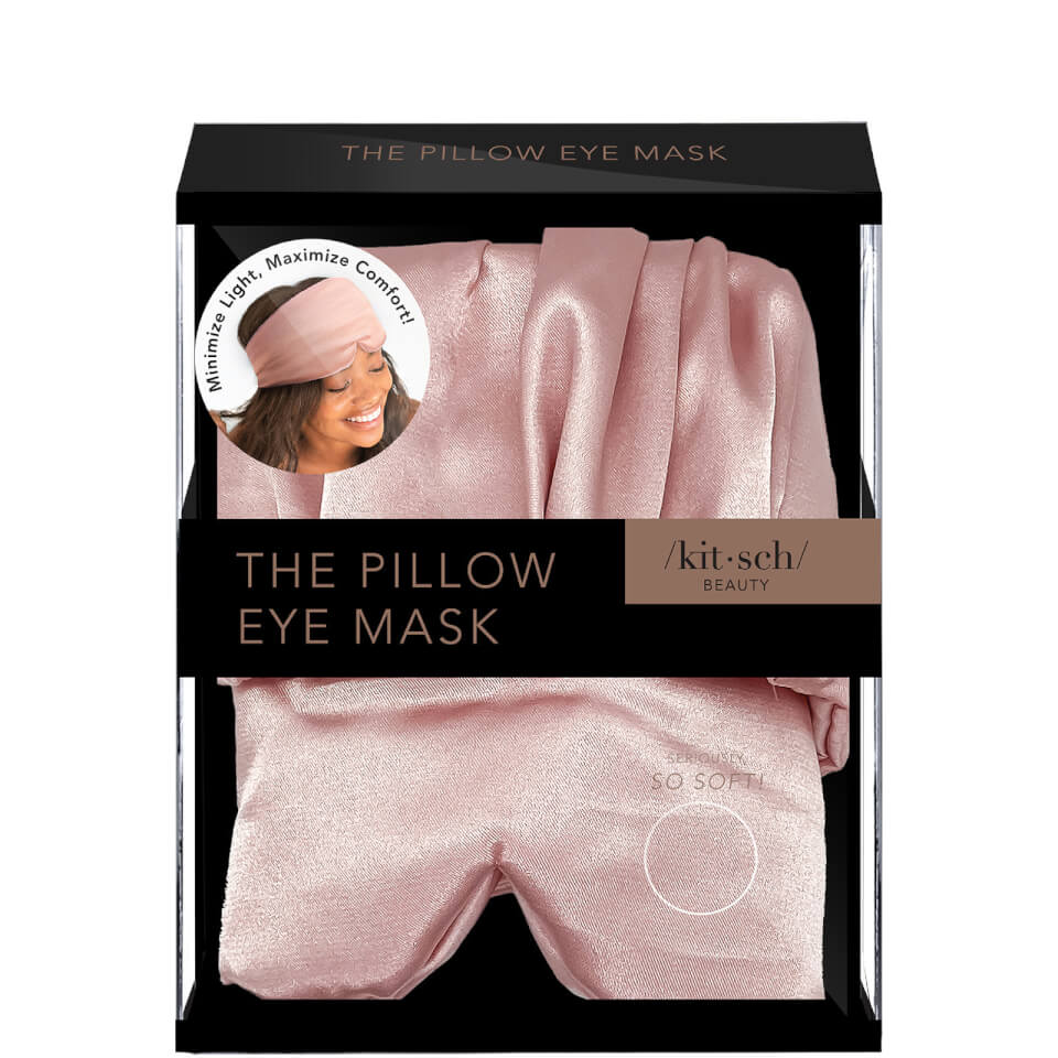 Kitsch Pillow Eye Mask Blush