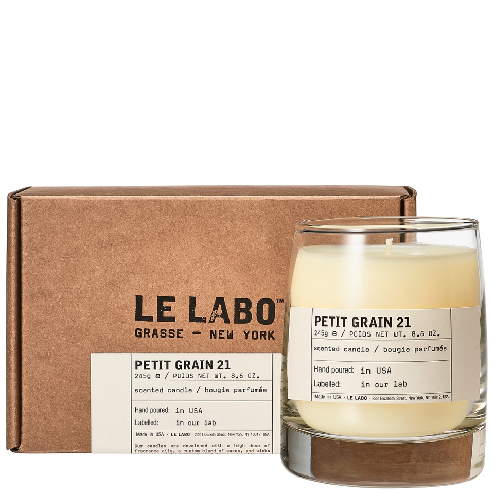 Le Labo Classic Candle Petit Grain 21 245g | Cult Beauty