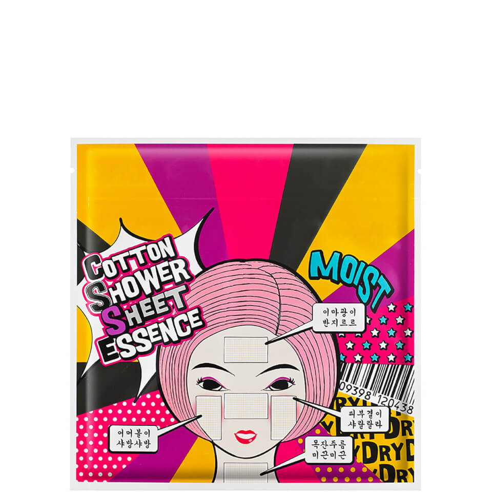 Mizon Cotton Shower Sheet Essence Mask Dry Skin