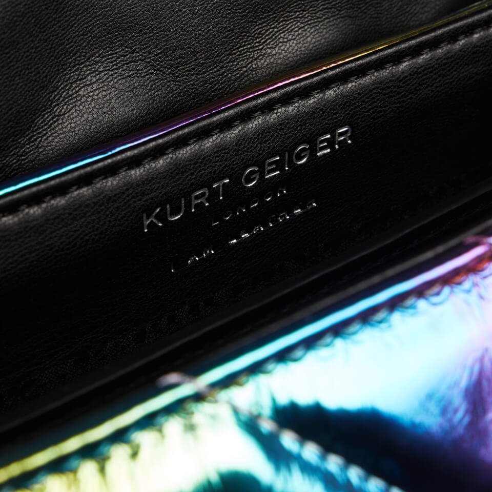 Kurt Geiger London Women's Metallic Leather Kensington Bag - Multi