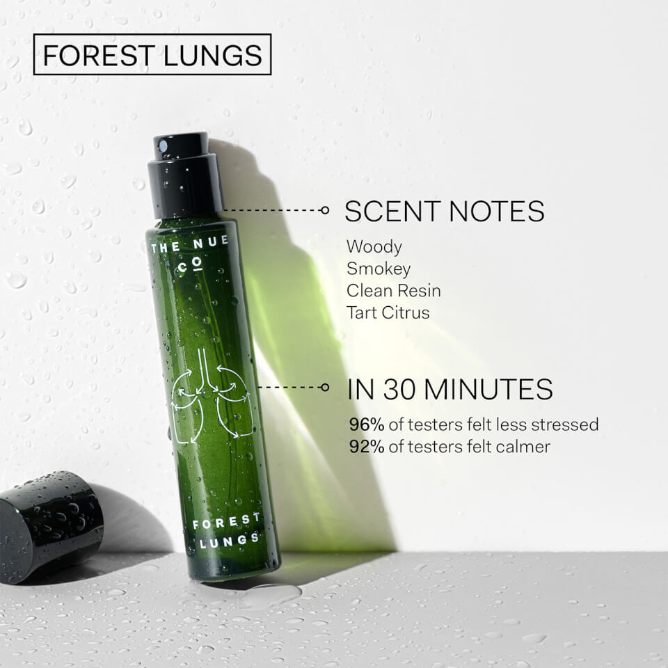 The Nue Co. Forest Lungs Mood-Balancing Fragrance Travel Spray 10ml