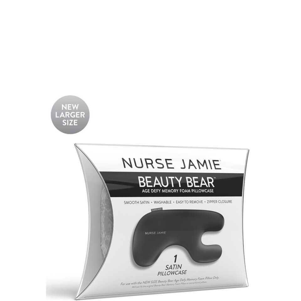 Nurse Jamie Beauty Bear Replacement Pillowcase - Large Midnight Gray