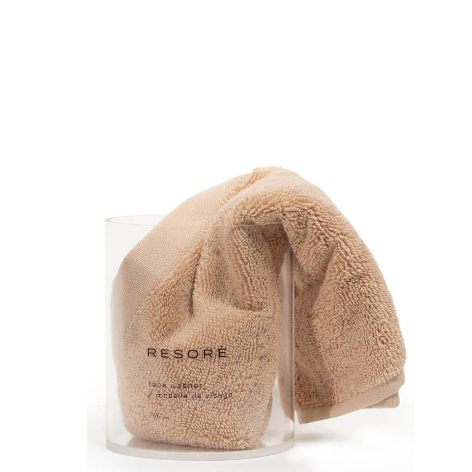Resorè Face Washer Set of 2 Toasted Almond