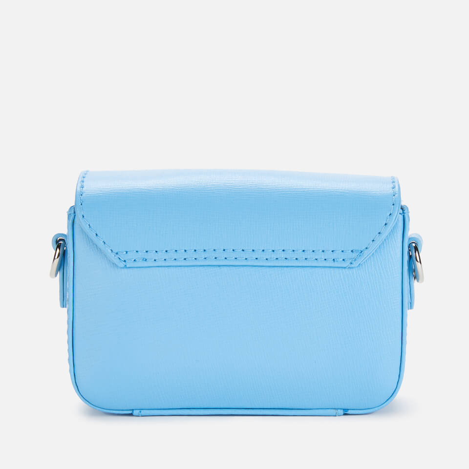 Núnoo Women's Mini Honey LWG Leather Shoulder Bag - Blue