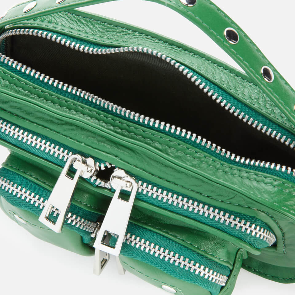 Núnoo Women's Helena Silky Shoulder Bag - Green