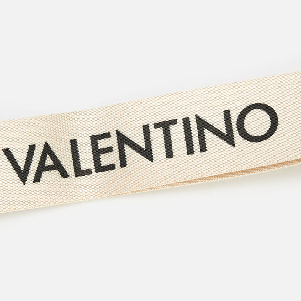 Valentino Women's Pattie Croc Print Cross Body Bag - Beige
