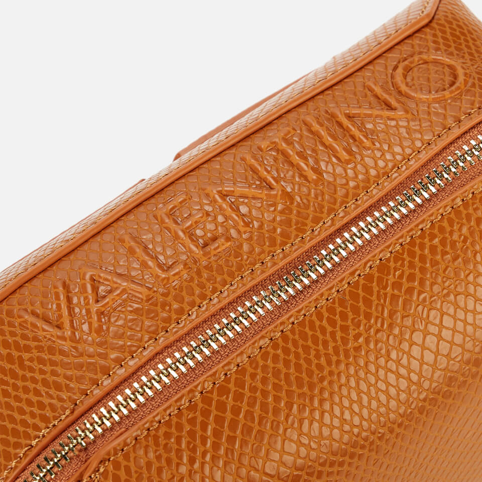 Valentino Bags Women's Pattie Lizard Print Cross Body Bag - Brown